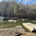 Canoeing, Tubing, Kayaking on the Toe River, Bakersville, NC 1 Collapsed Bridge Toecane, NC