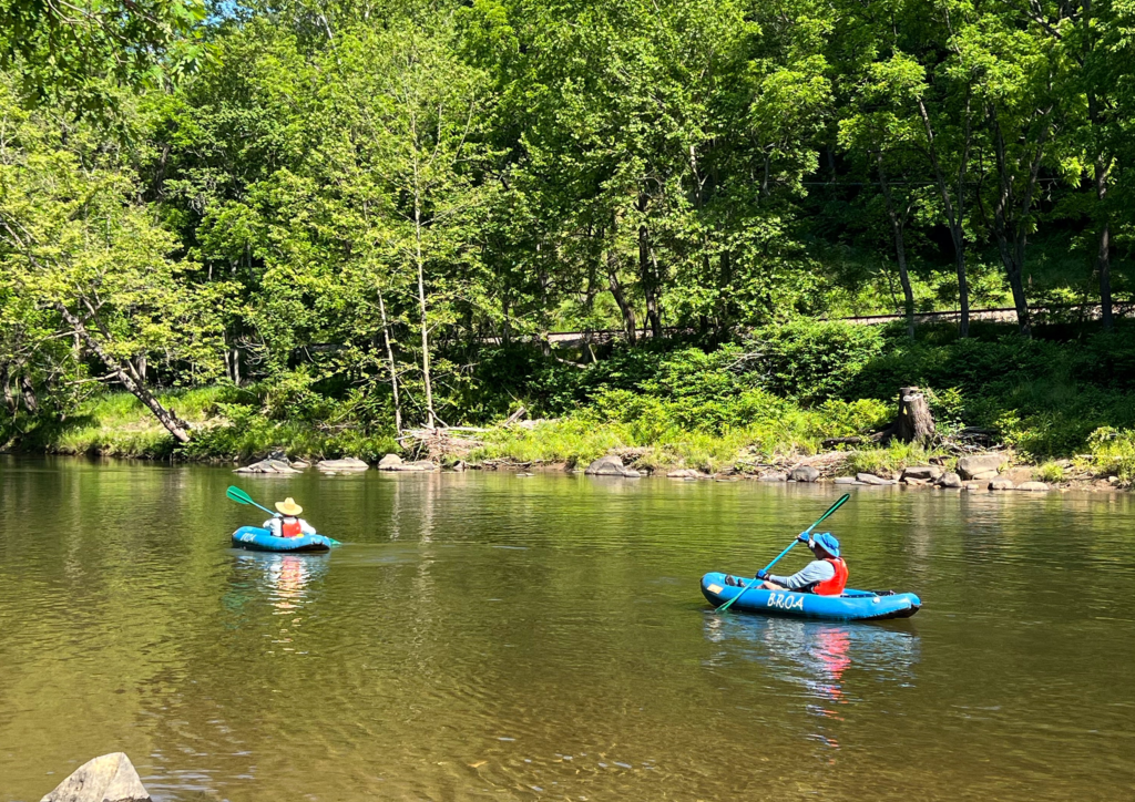 Kayak & Canoe 1 Kayaking on the North Toe River near Bakersville, North Carolina